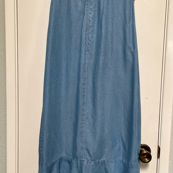Denim high-low hem dress - Picture 6 of 8